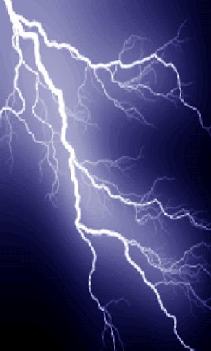 Storm Live Wallpaper Showing A Ferocious Lightning Streaks