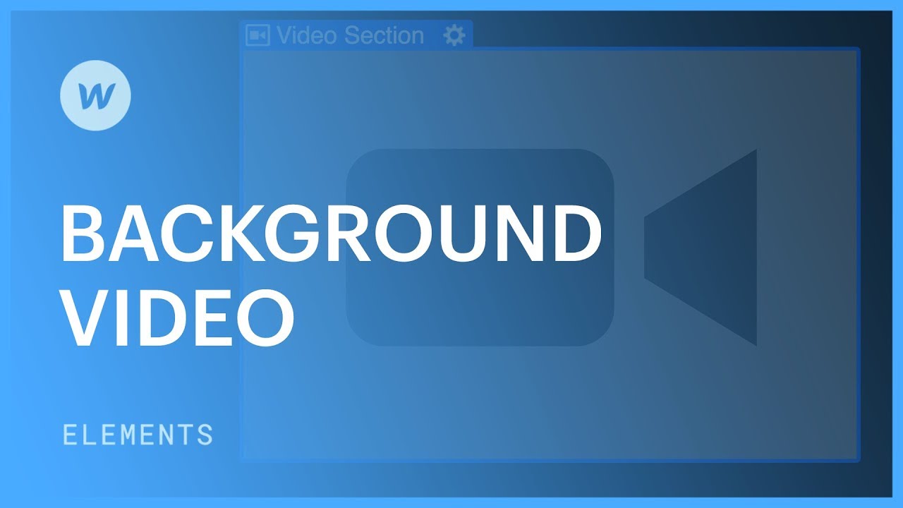 Background Video Webflow University