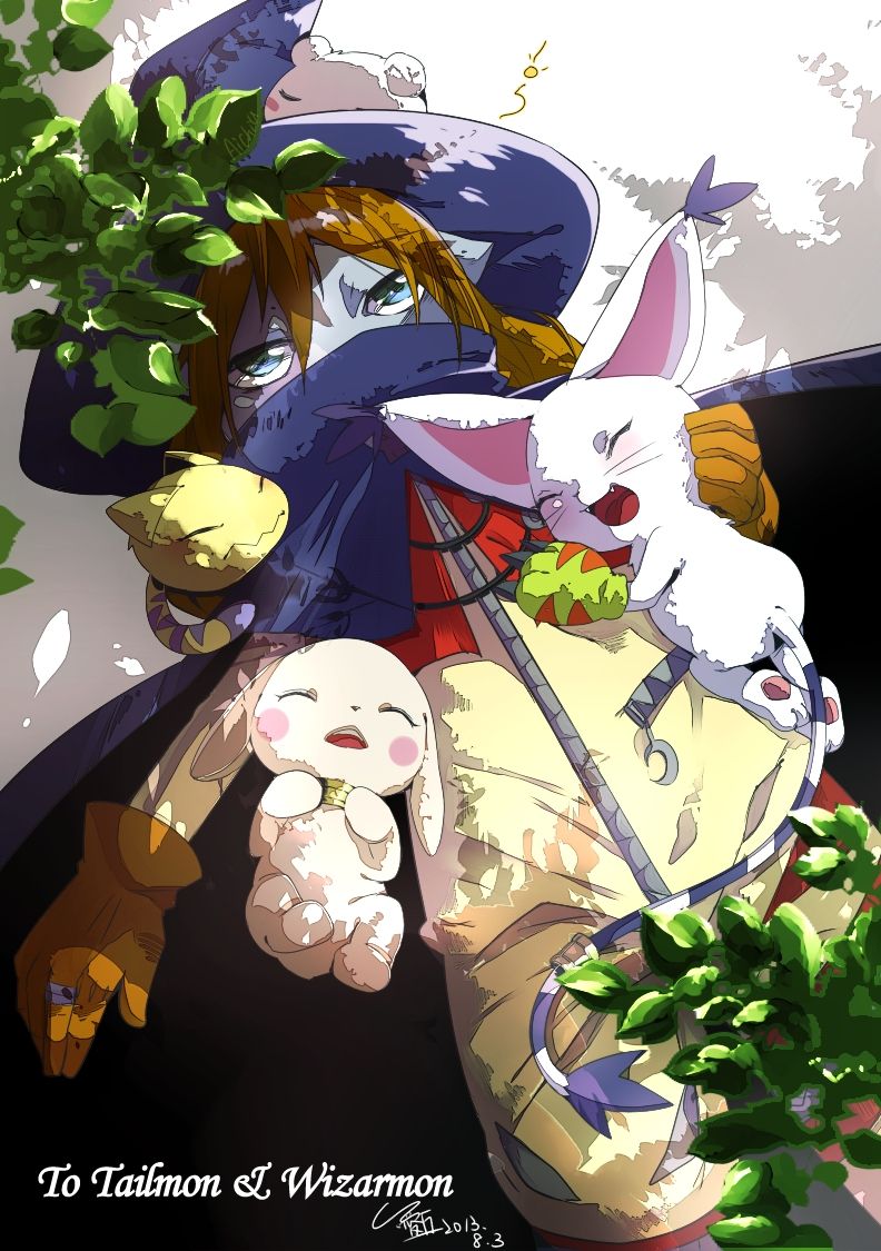 Wizardmon Anime Digimon Digital Monsters Tamers