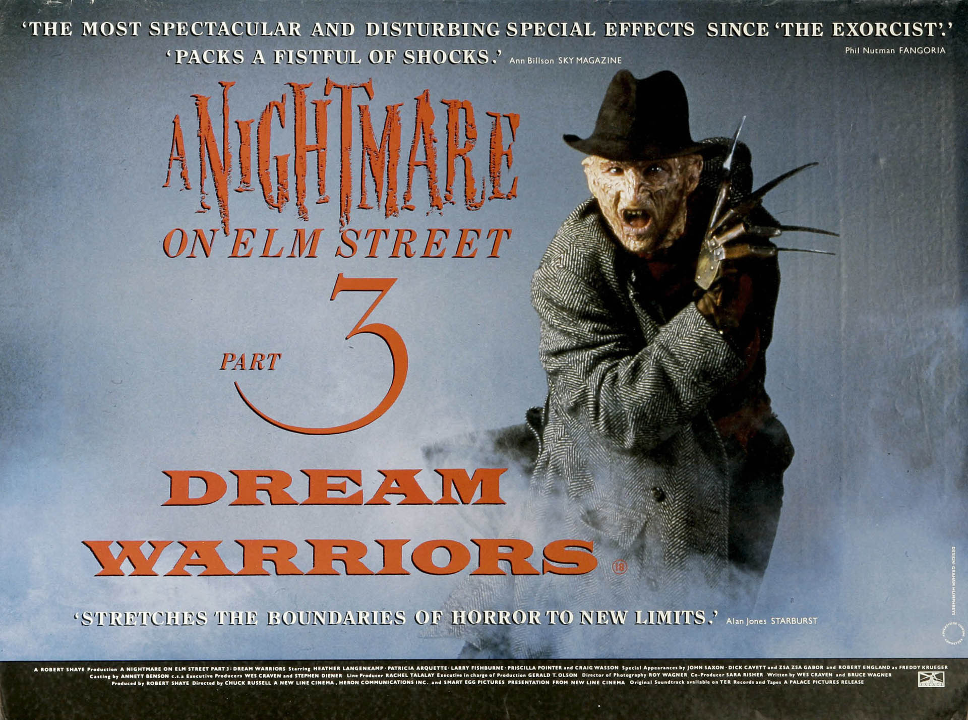 Nightmare On Elm Street Horror B Movie Posters Wallpaper Image