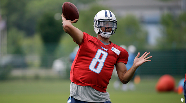 The Titans Liked What They Saw As Marcus Mariota Took Field For