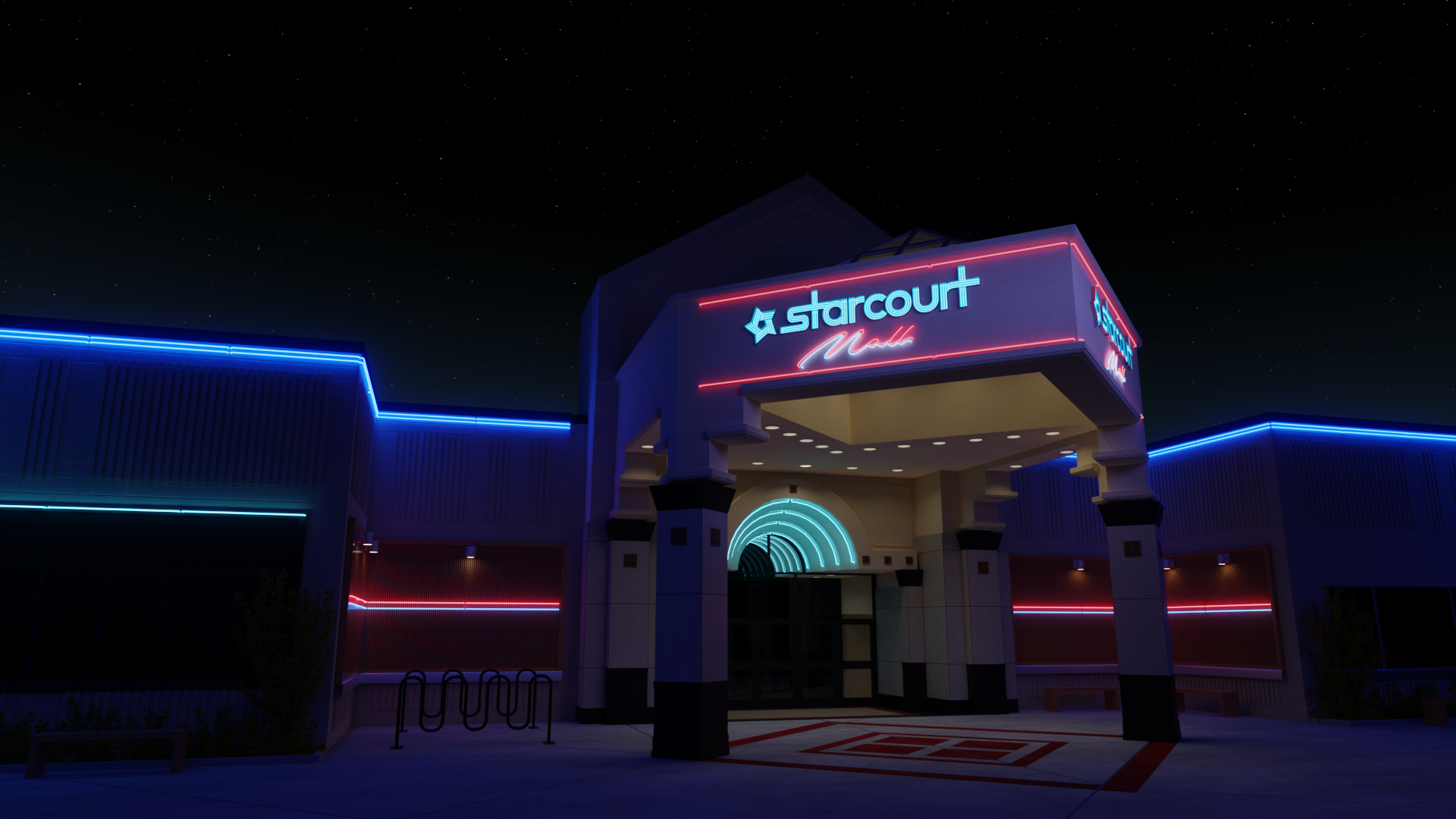 Being Very Keen For S4 To Arrive I Decided Recreate Starcourt