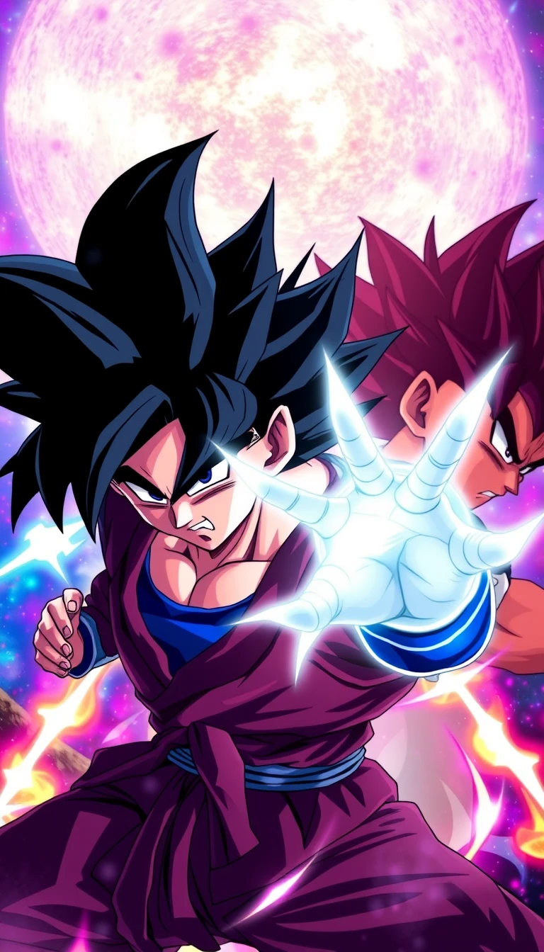 Black Goku Mobile Wallpaper