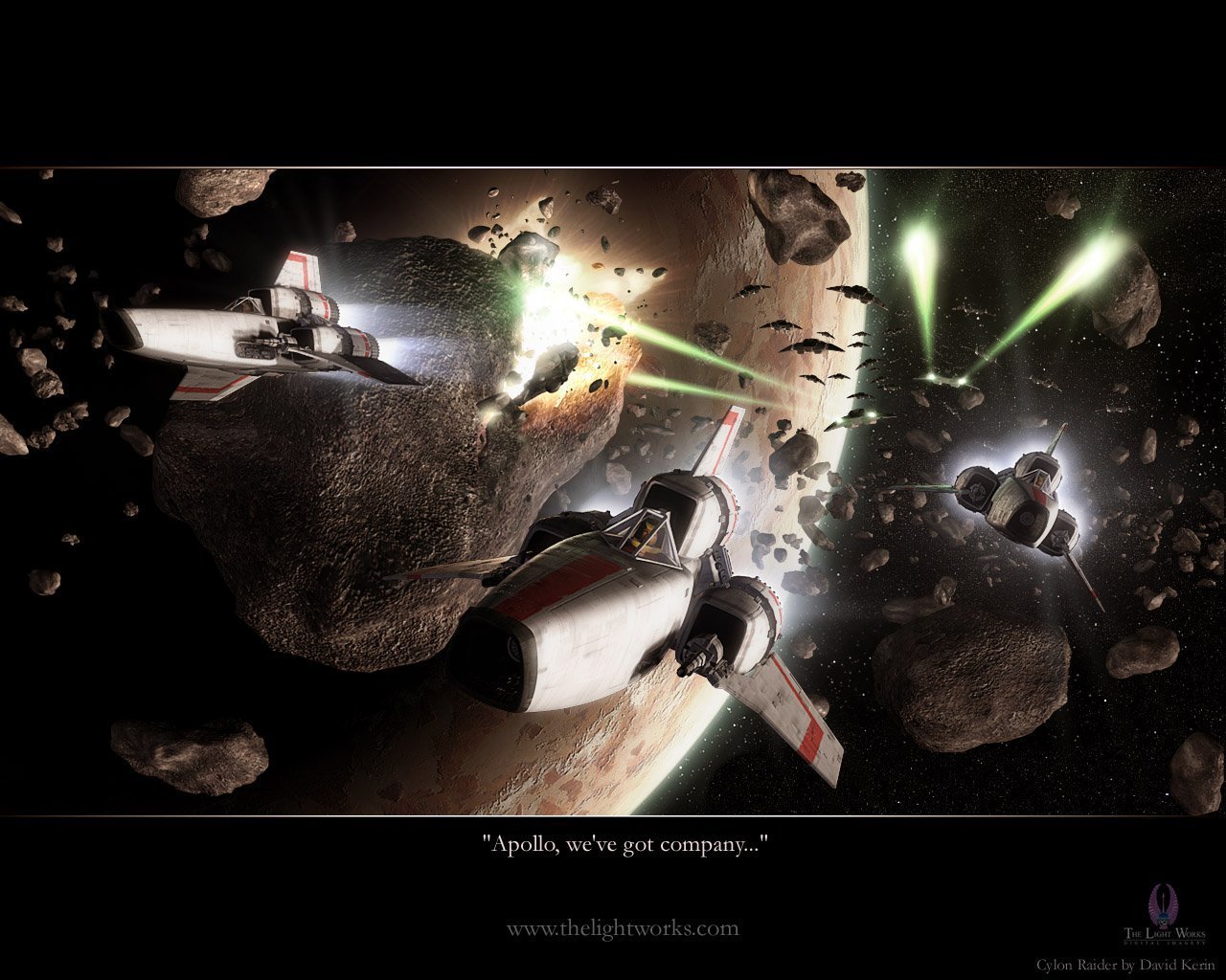 Vipers Battlestar Galactica Wallpaper