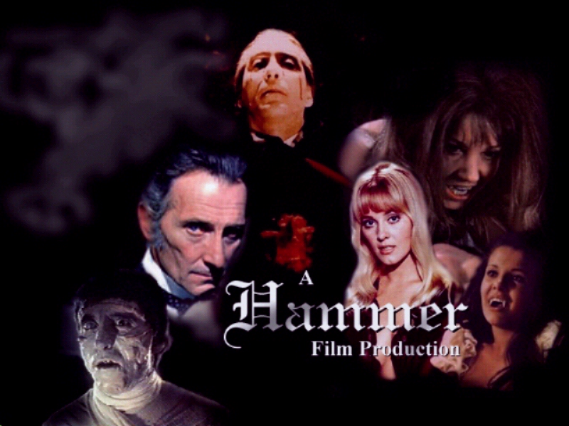Hammer Tribute Horror Films Wallpaper