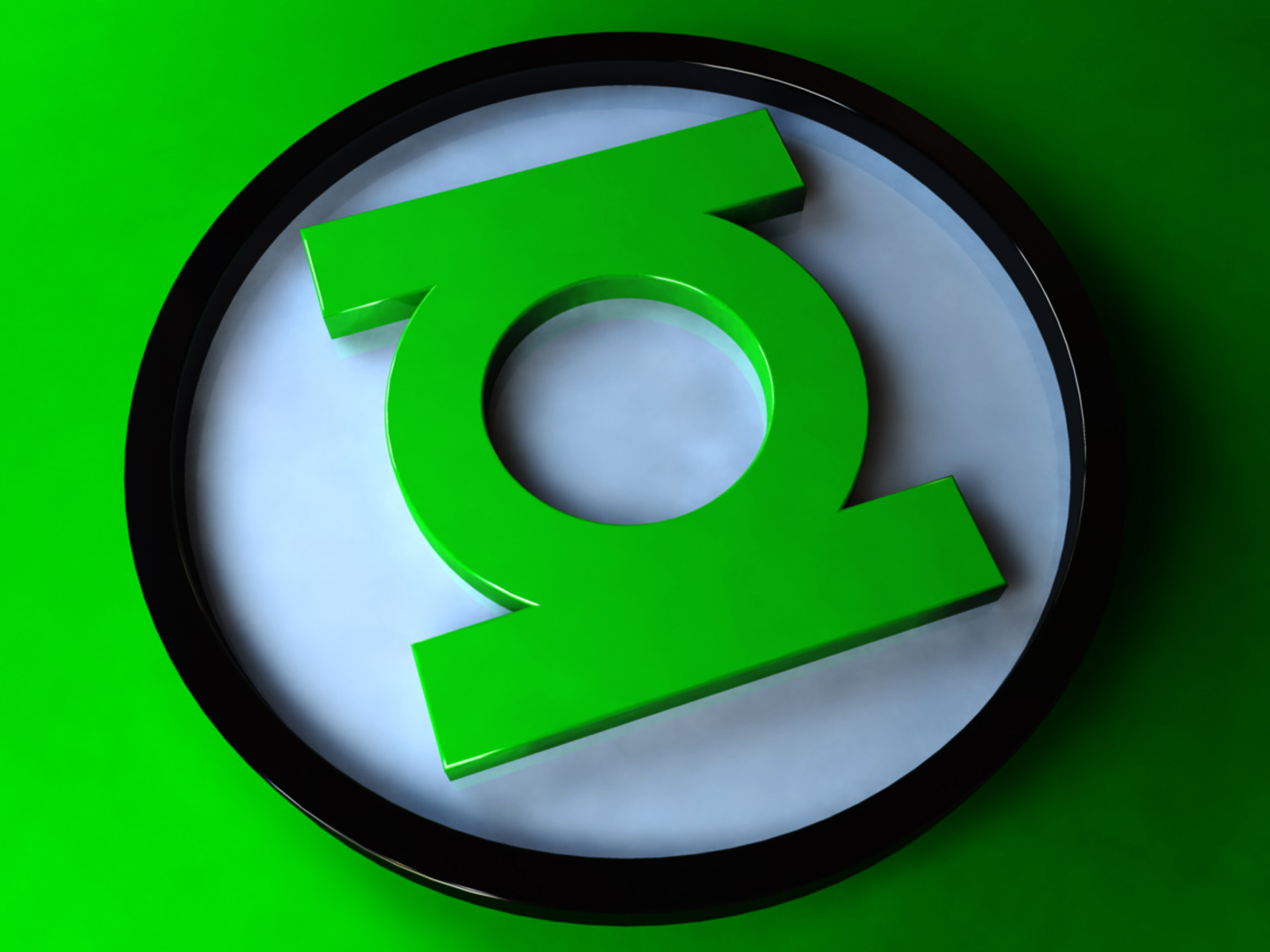 Green Lantern Ics Logo Minimal HD Wallpaper