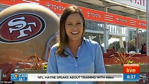 While Intering Jarryd Hayne S San Francisco 49ers Teammates On