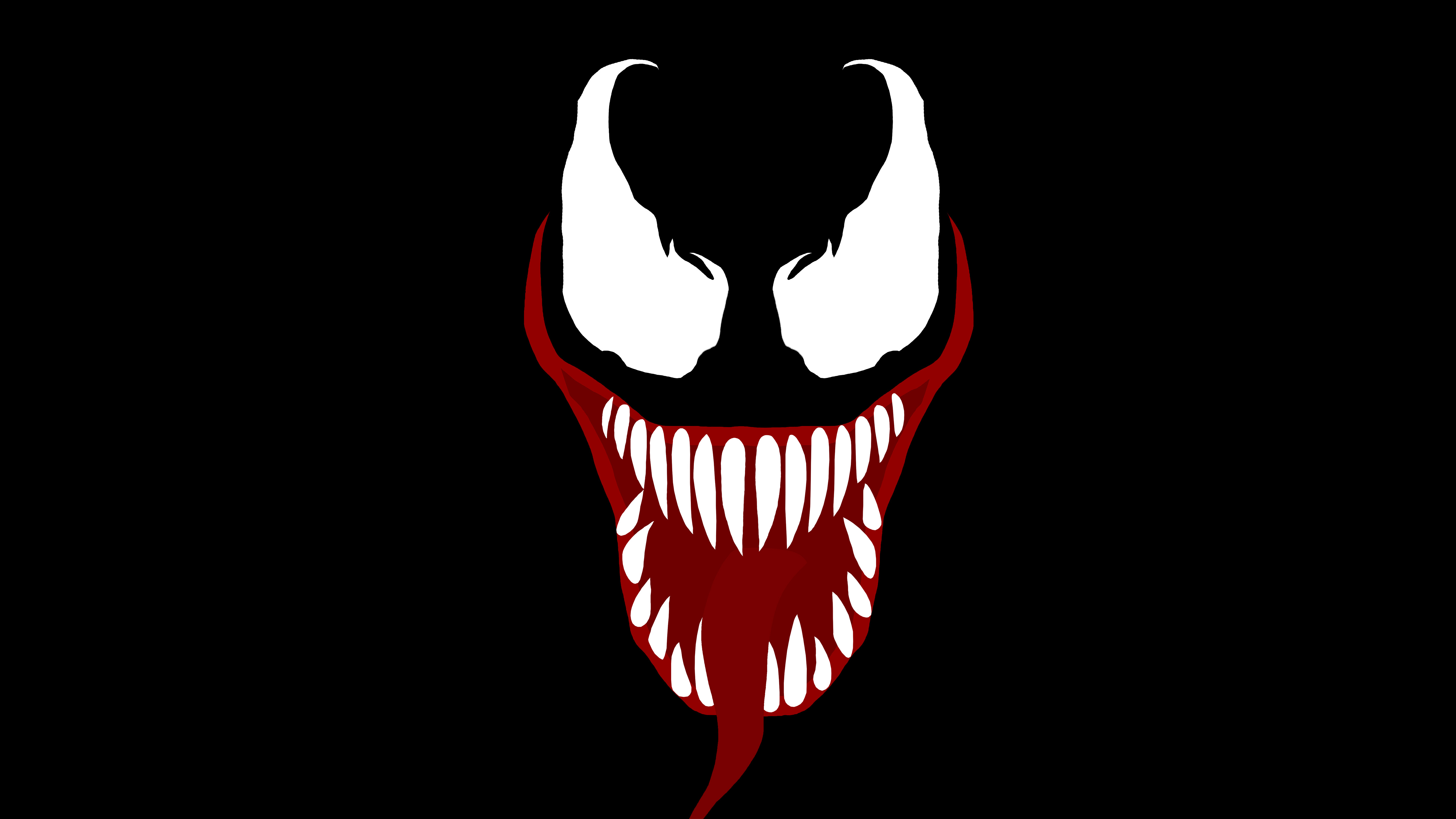Venom Face Wallpapers   Top Venom Face Backgrounds 5120x2880