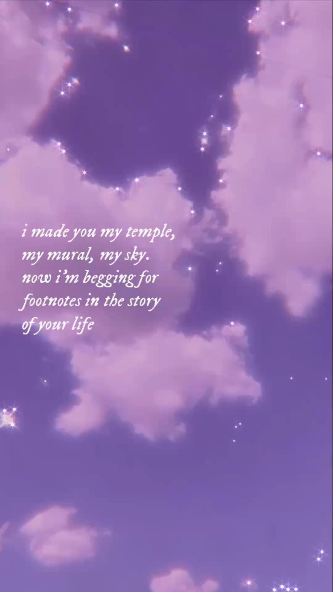 Taylor Swift Lyrics Wallpaper