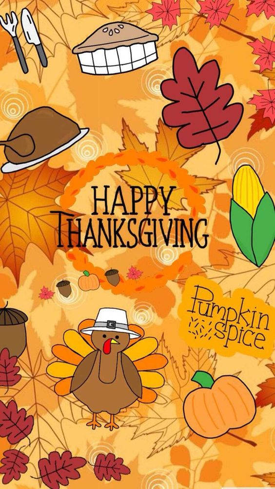 Turkey Happy Thanksgiving Wallpaper