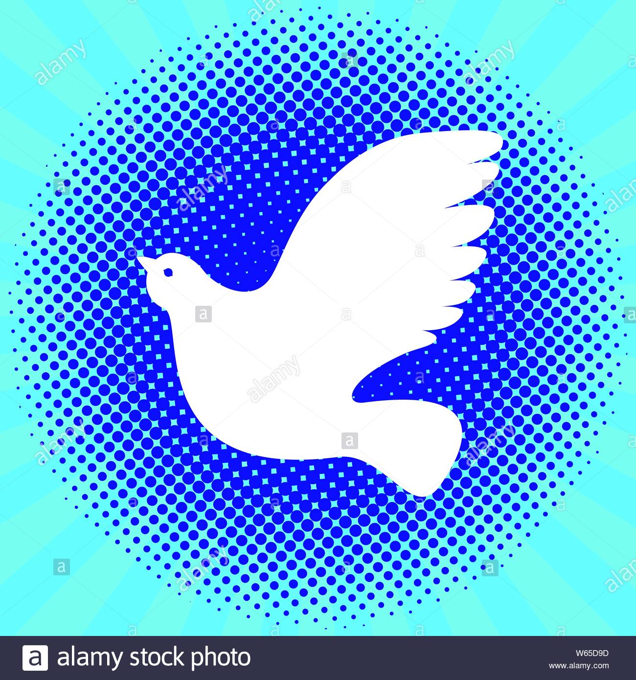 International Peace Day Concept Of A Social Holiday White Dove