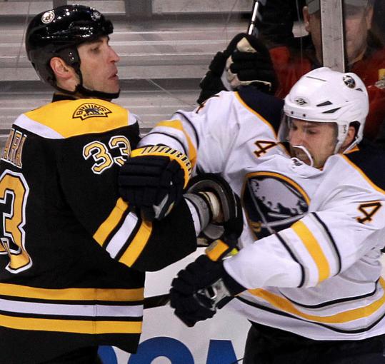 Bruins Captain Zdeno Chara Didn T Shy Away From Physical Contact