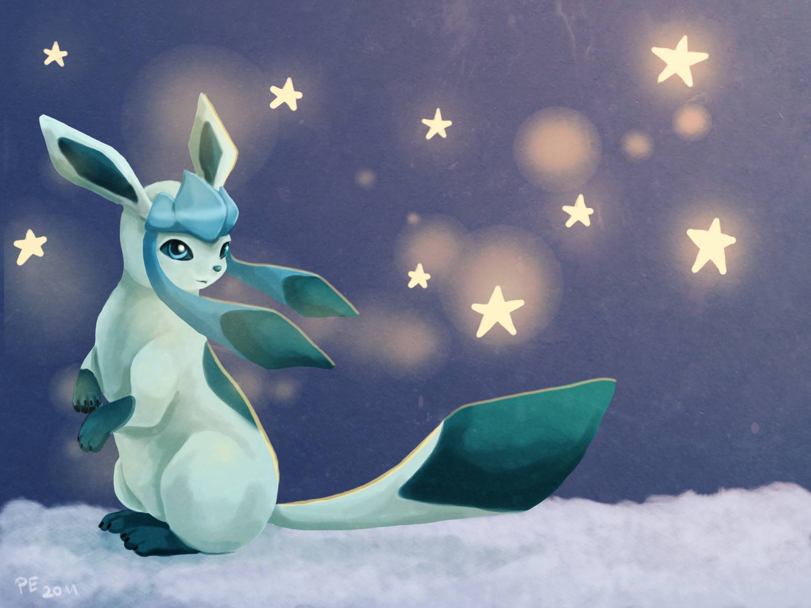 Glaceon Ice Evolution Of Eevee