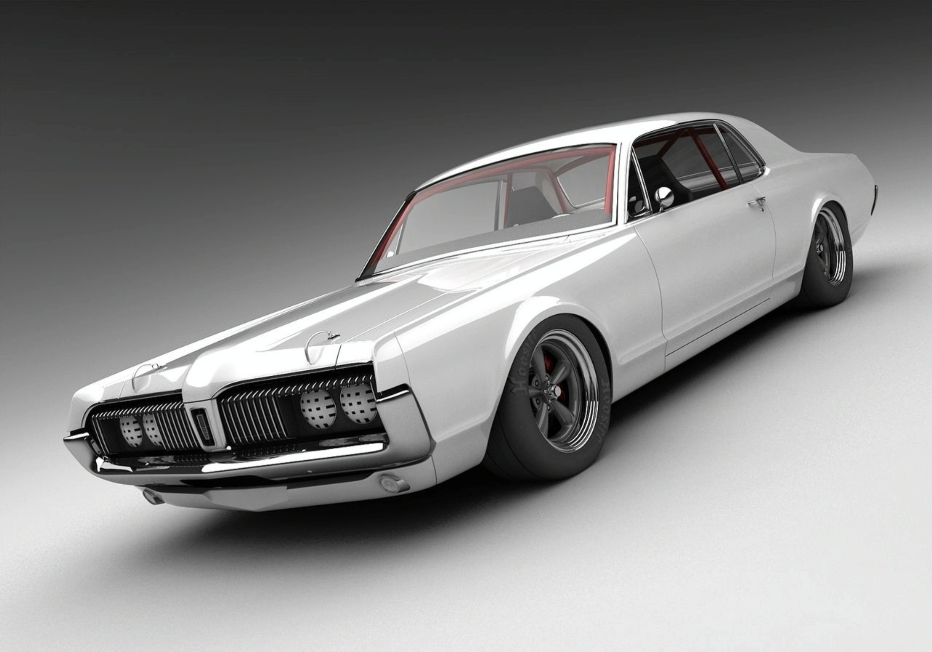Mercury Cougar Muscle Classic Hot Rod Rods Wallpaper Background