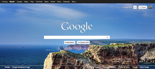 Google Home Change Background Image