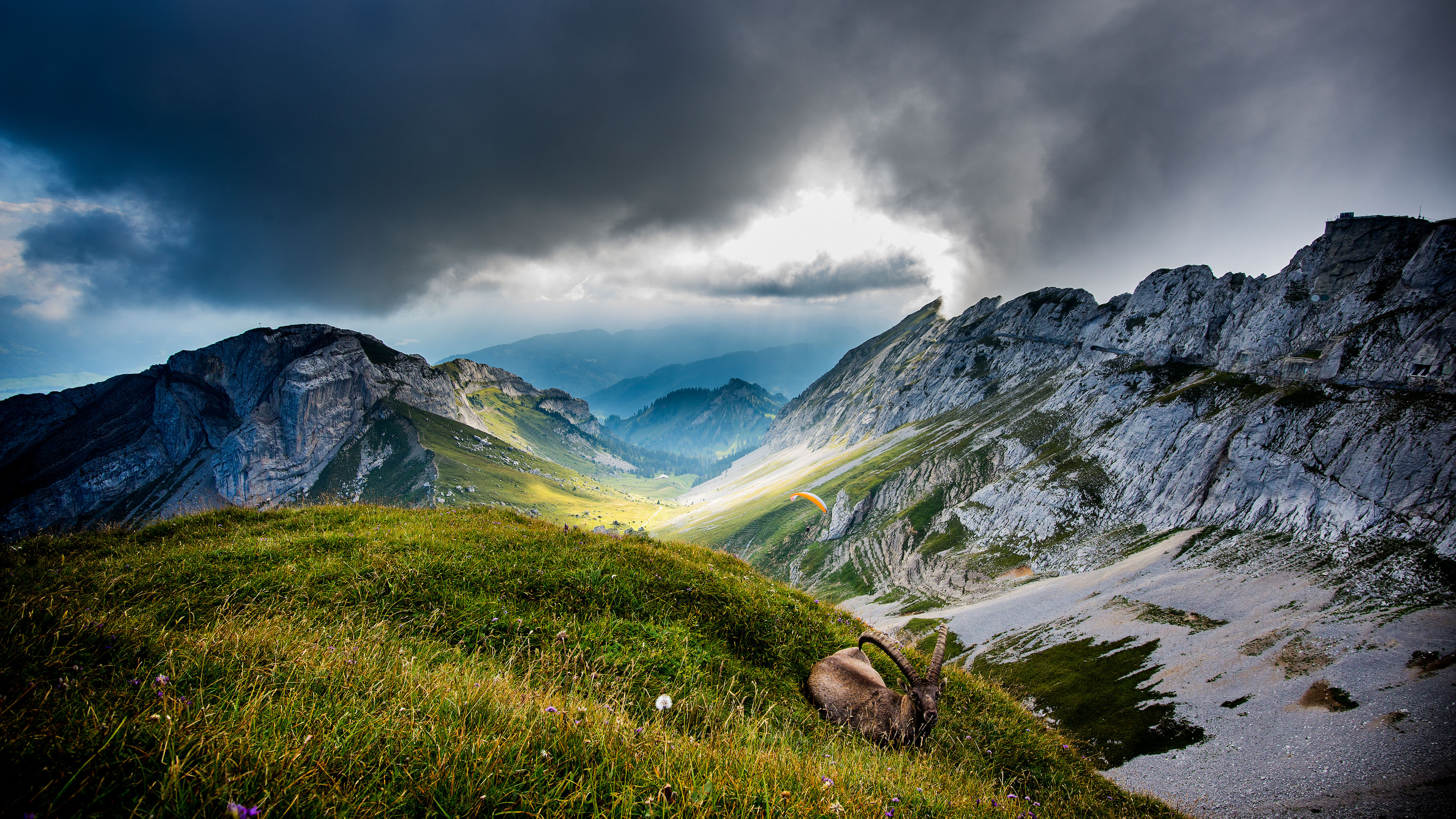 Mountain Landscape 4k Ultra HD Wallpaper And Image