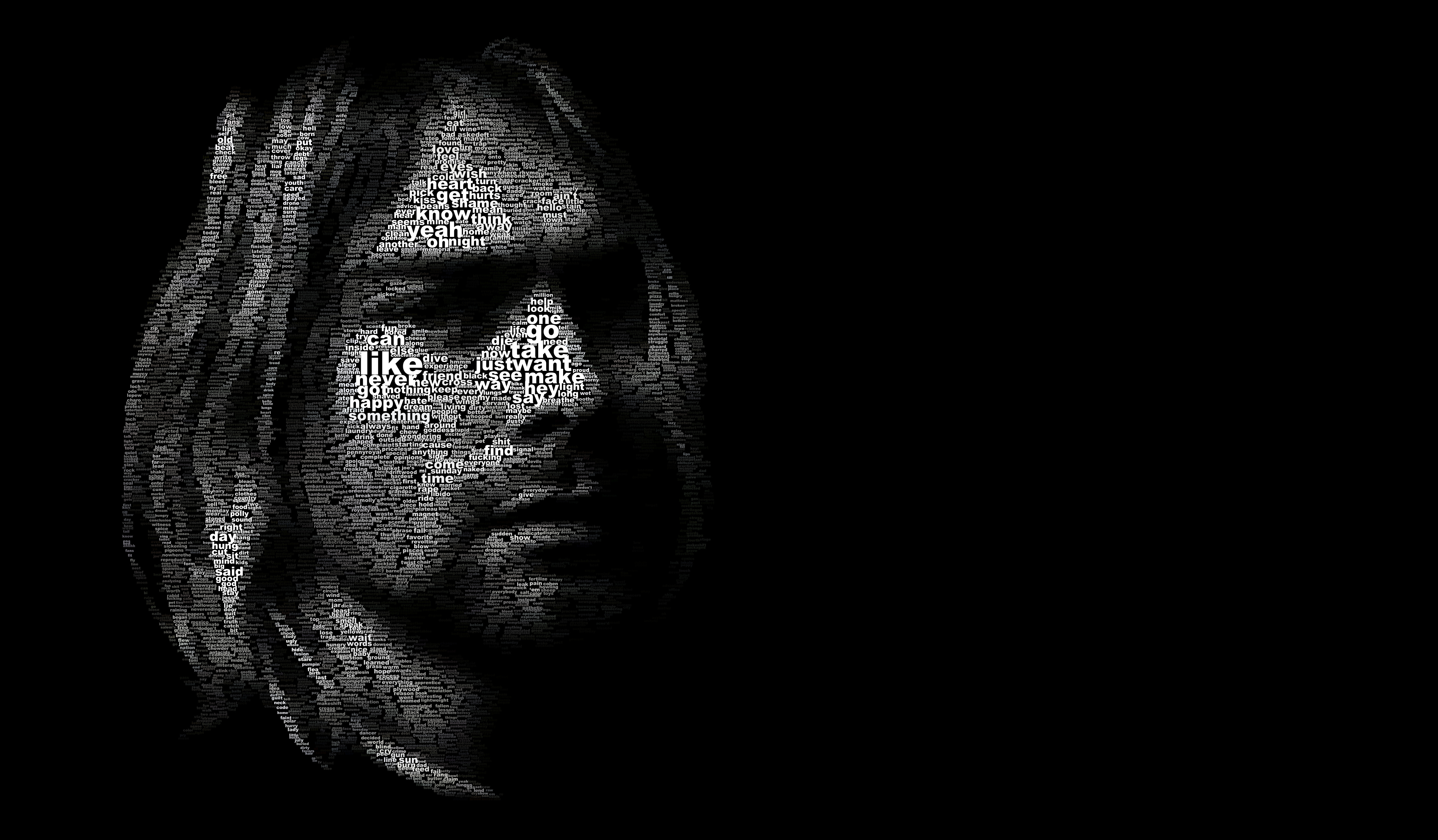 4K wallpaper   Music   portrait text nirvana Kurt Cobain speech 5600x3273