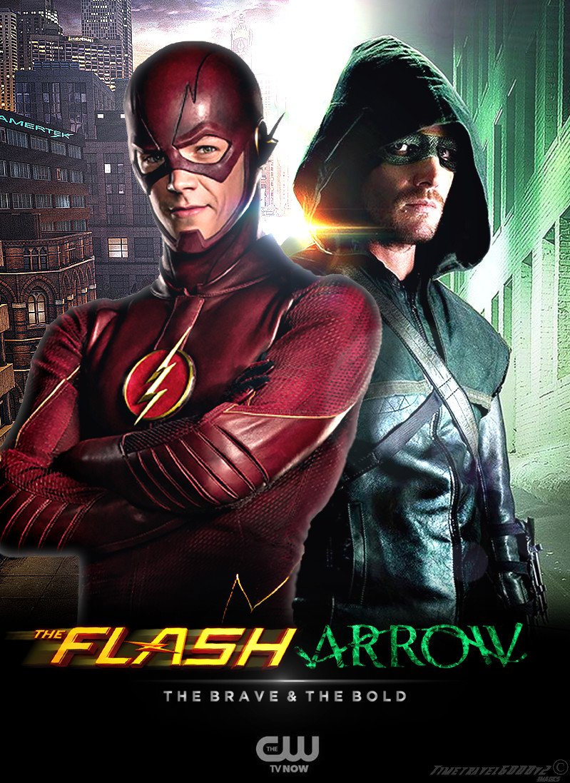 The Flash And Arrow Tv Poster By Timetravel6000v2