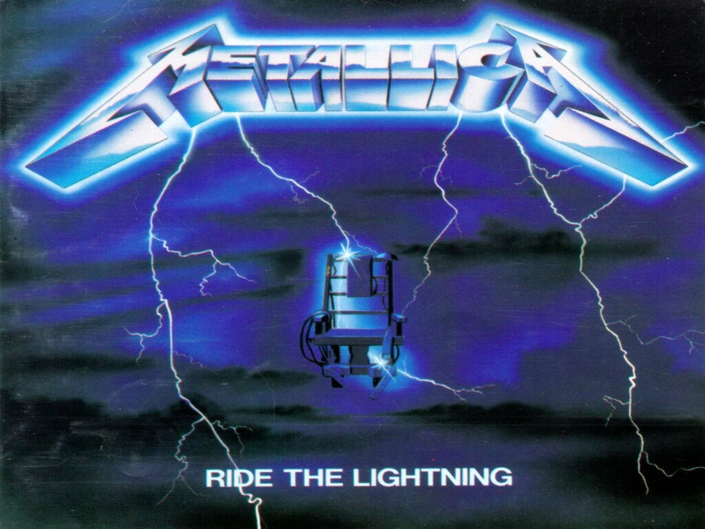 Metallica Ride The Lightning Cover Album Wallpaper