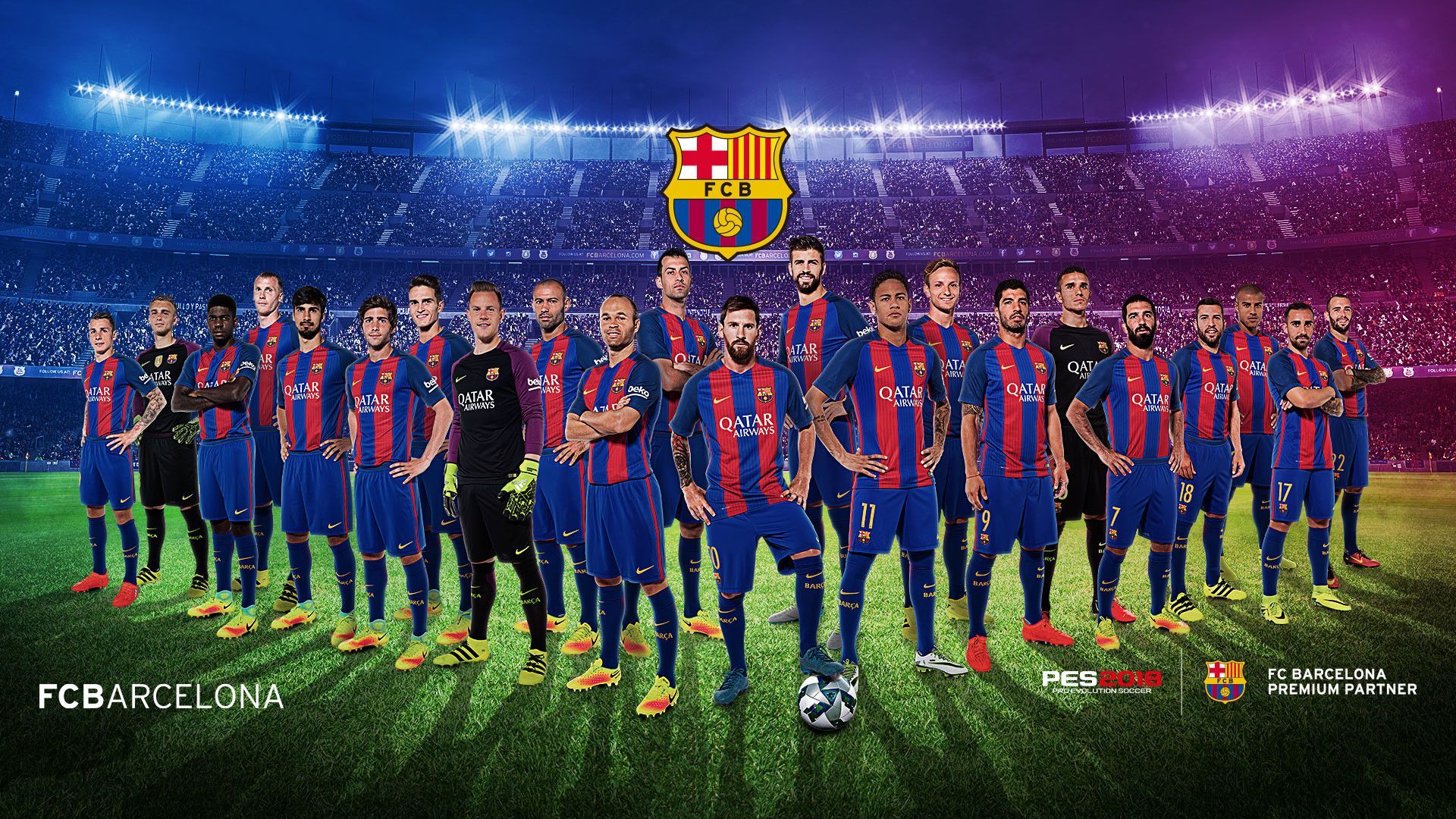 FC Barcelona Team Photo in 4K - 2015/16 Season