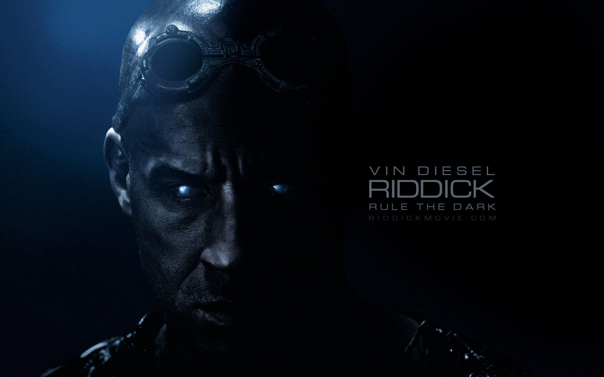 Official Riddick Wallpaper Starring Vin Diesel Movie