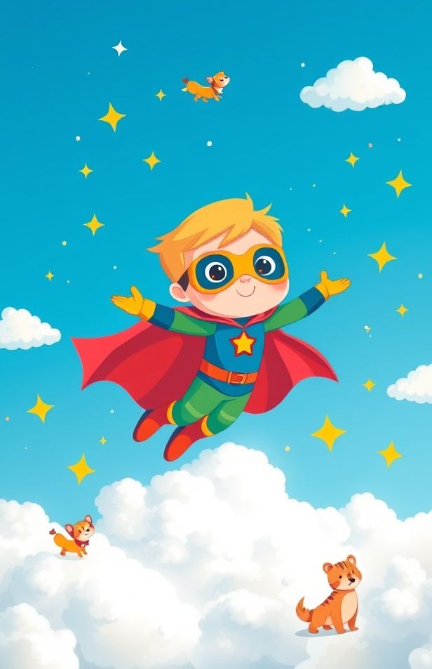 Cute Superhero Wallpaper