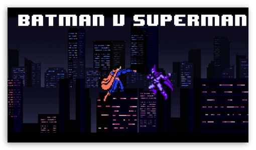 Bit Batman V Superman HD Wallpaper For High Definition WqHD