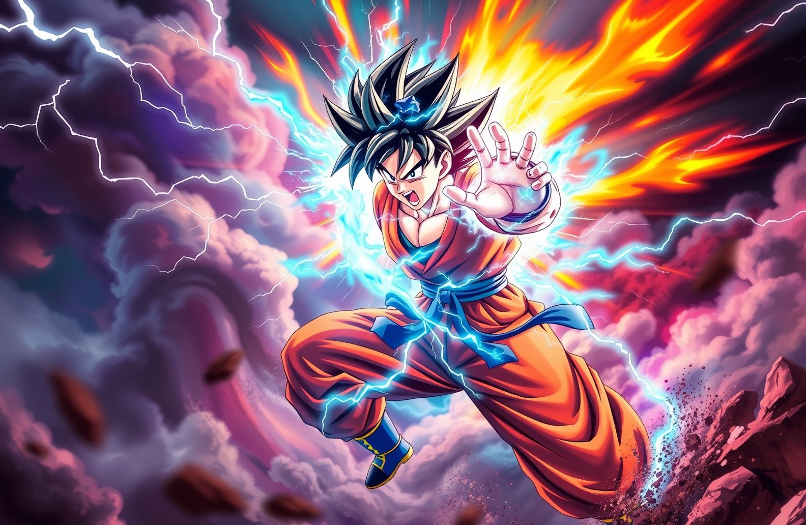 Goku Kamehameha Wallpaper