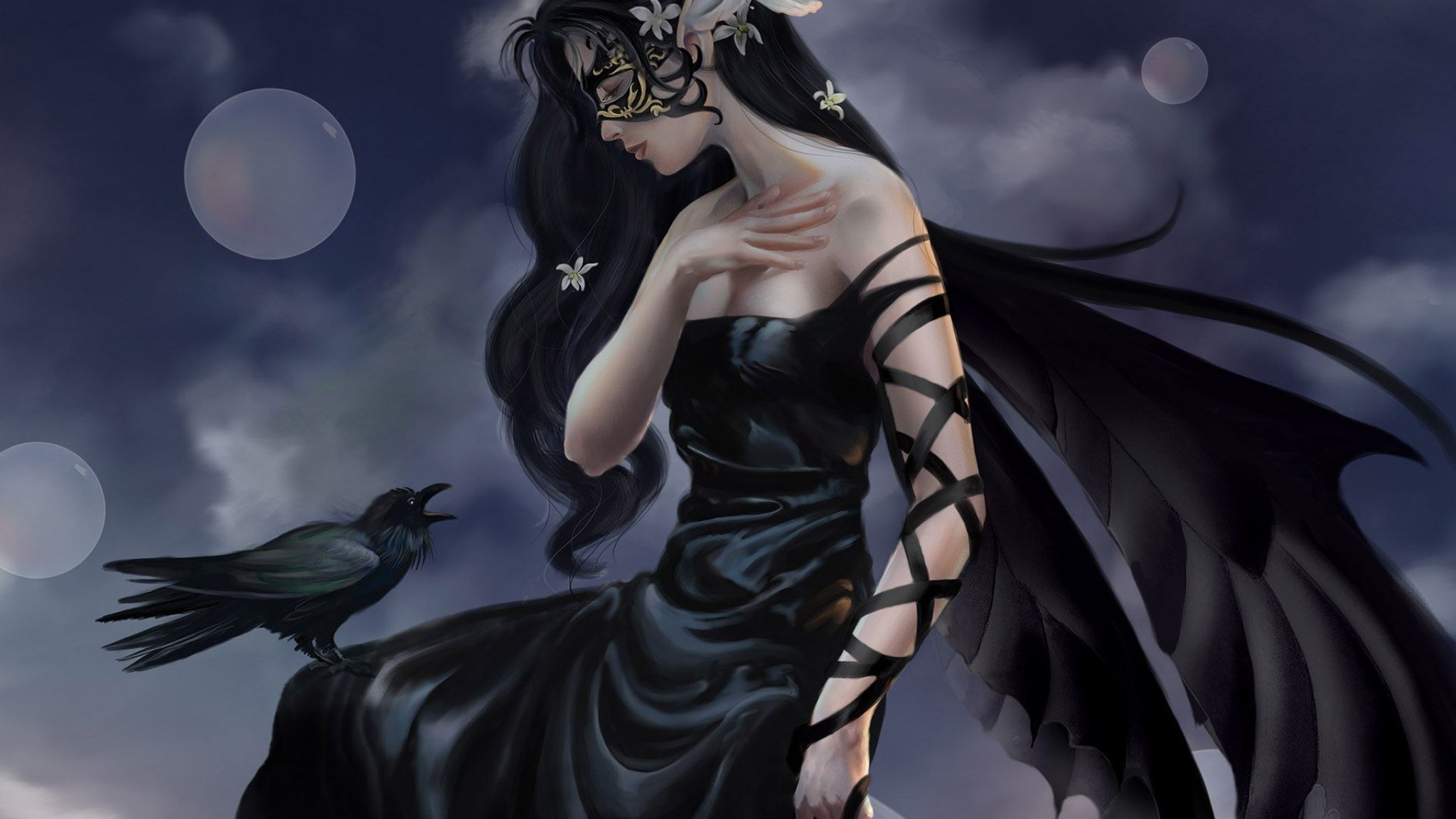 Dark Fairy Wallpaper Image