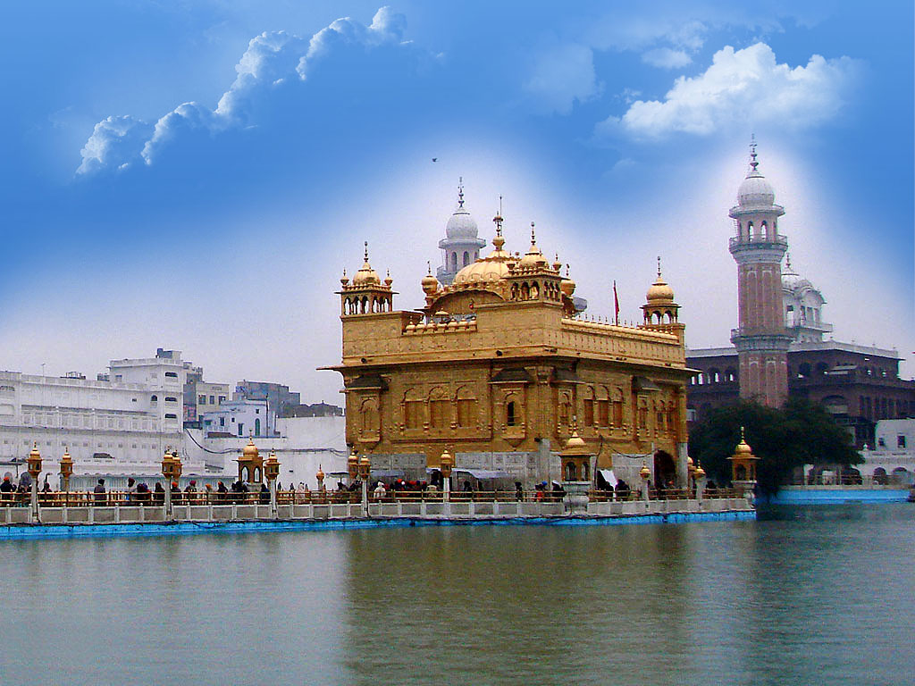 Golden Temple Wallpaper Divine Thought Temples