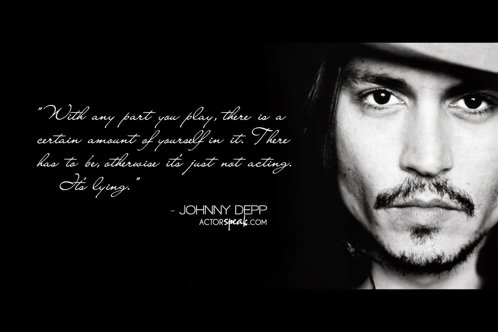 Johnny Depp Quotes Mad Hatter Wallpaper