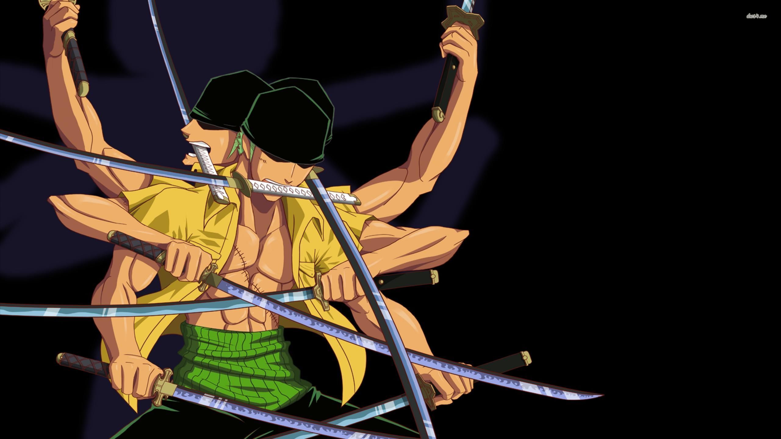 One Piece With A Lot Of Swords Wallpaper Anime