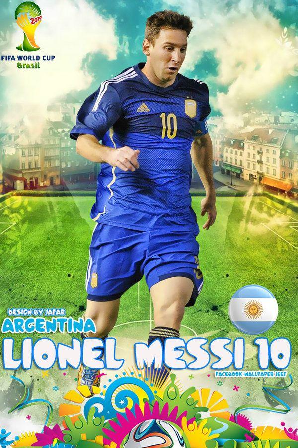 Lionel Messi Argentina World Cup By Jafarjeef