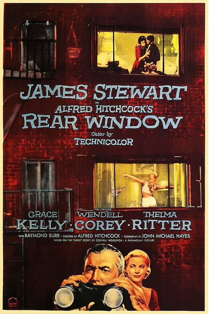 Amazon American Gift Services Rear Window Vintage Alfred