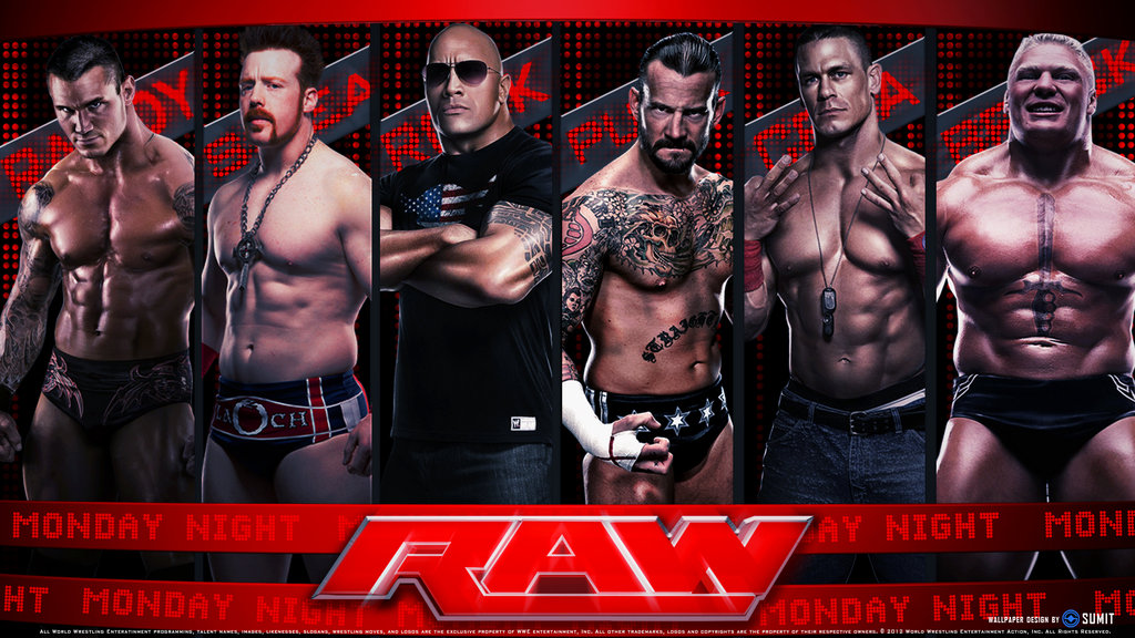 Wwe Raw Superstars By Sumitsjc