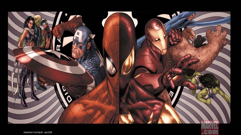 Marvel Civil War Spiderman HD Wallpaper Amazing Spider Man