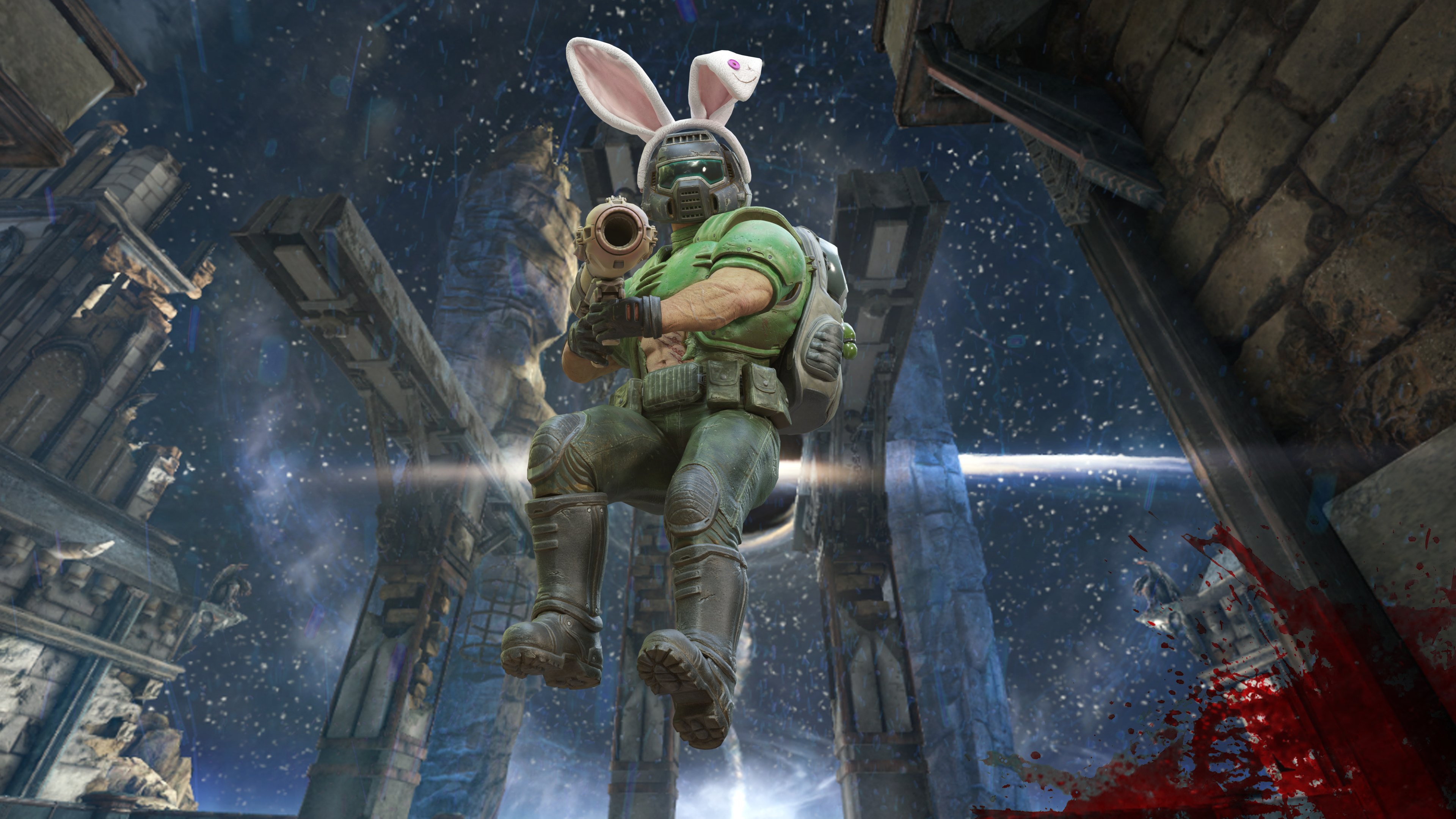 Rocket Jump 4k Quakechampions
