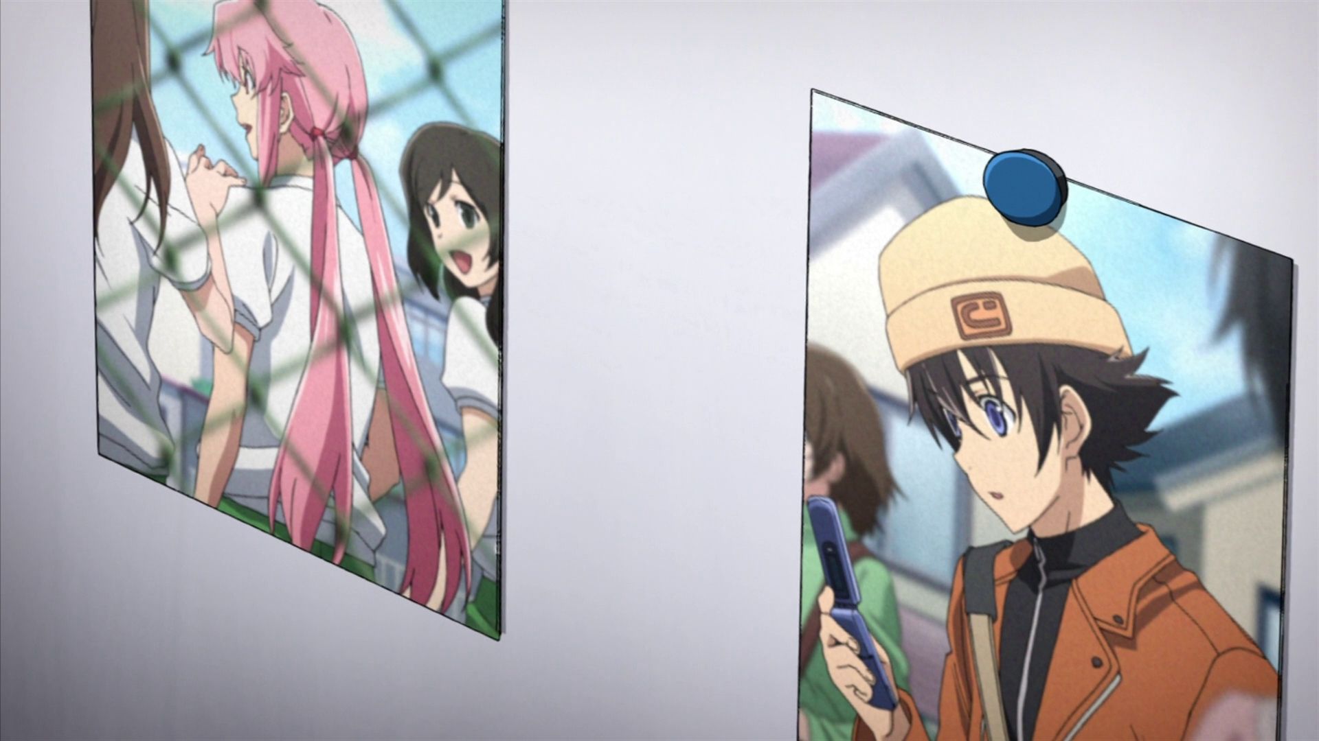 Snapshot Anime Tv Series Mirai Nikki Gasai Yuno Amano Naruto HD Wallpaper