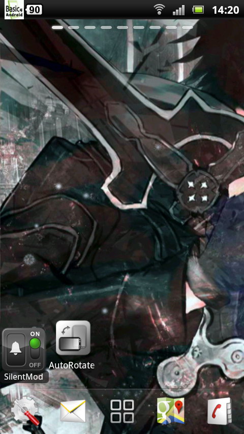 the Sword Art Online Live Wallpaper 1 free for Android