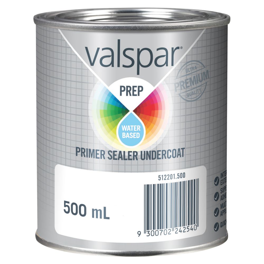 Valspar Acrylic Primer Sealer Undercoat 500ml Masters Home