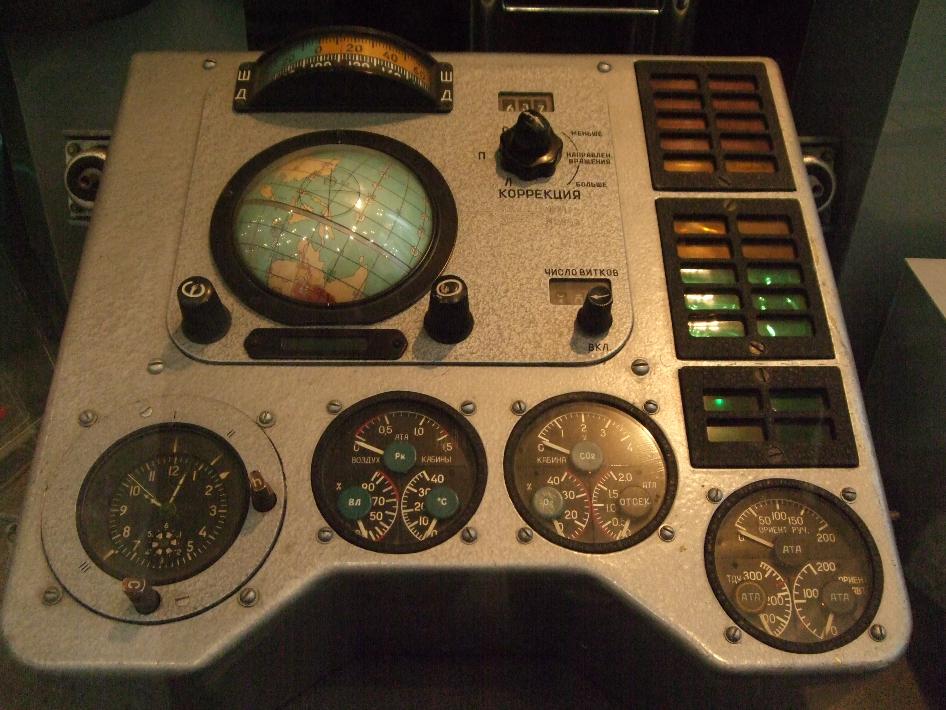 NASA   Vostok 1 Control Panel