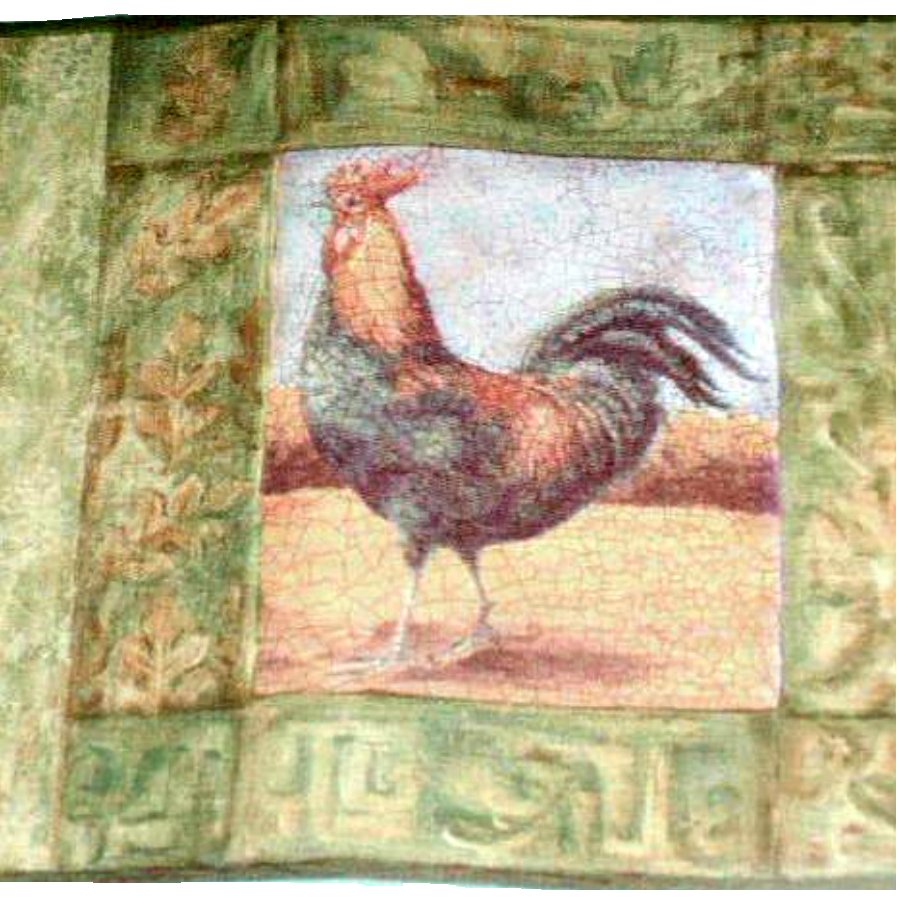 Roosters Wall Border Rooster Wallpaper Country Decor