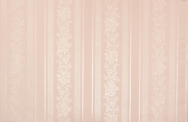 Solid Vinyl Peach Moire Wallpaper   48-4252