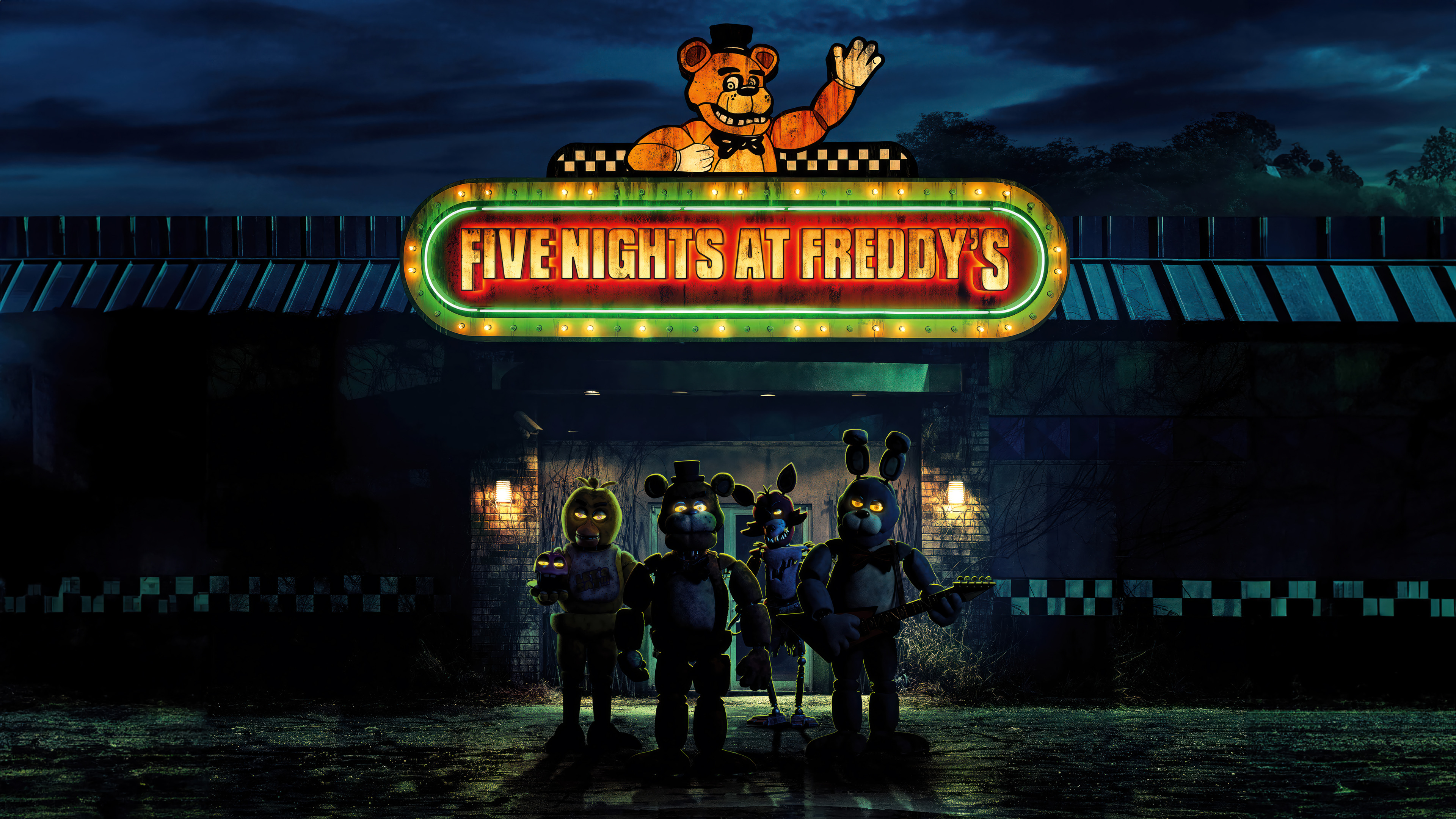 Five Nights At Freddys 4k Wallpaper