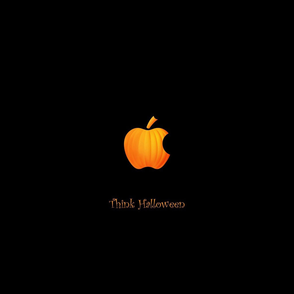 iPad Mini And Wallpaper Halloween Pumpkins