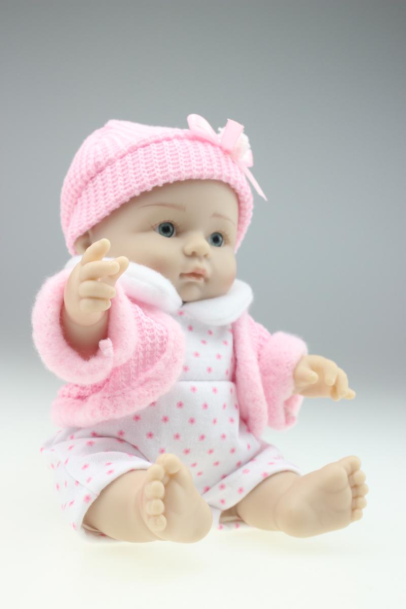 New Mini 25cm 10inch Twin Hot Sale Lifelike Reborn Baby Doll