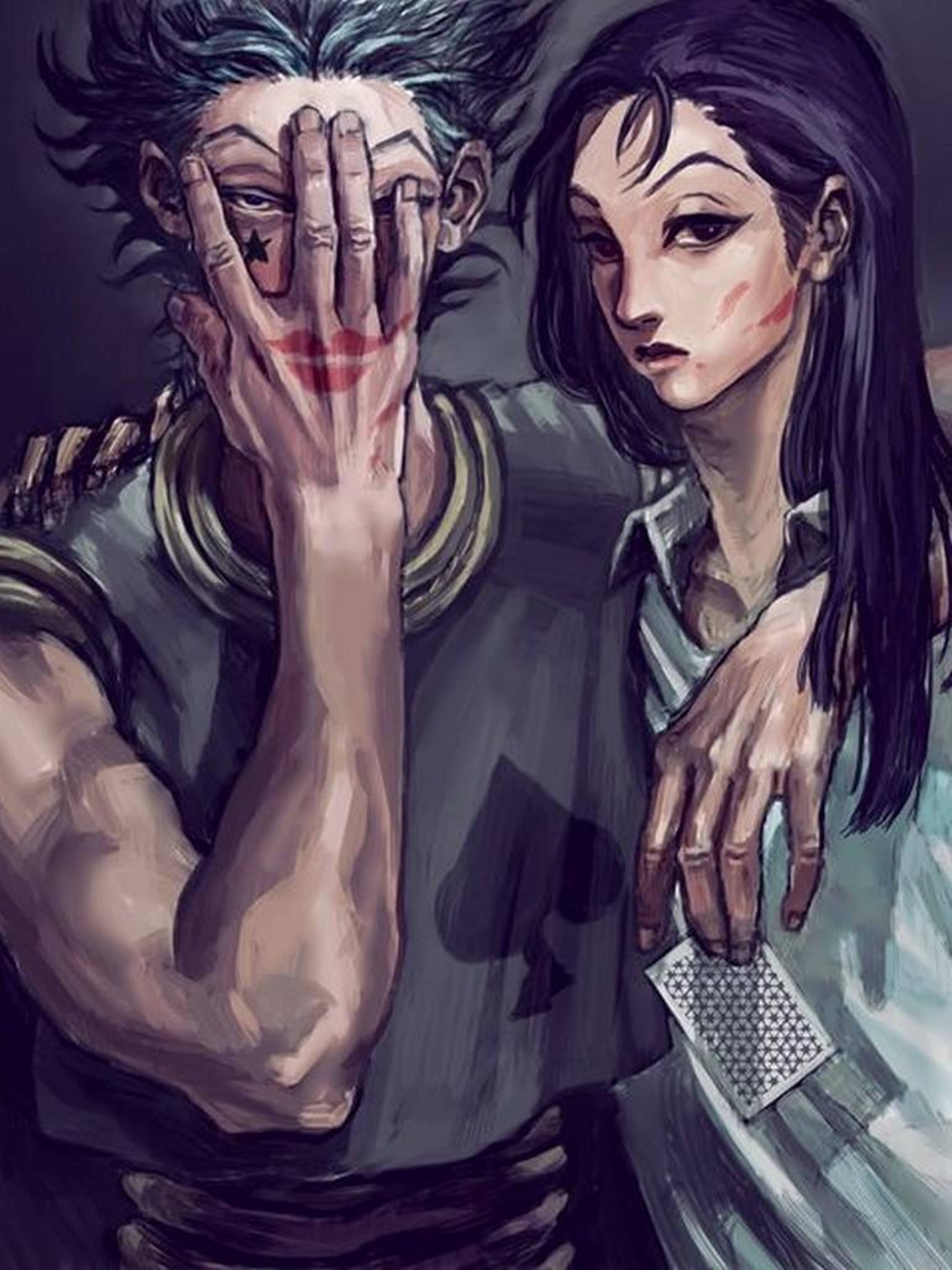 Fan art of two characters from the anime/manga Hunter x Hunter