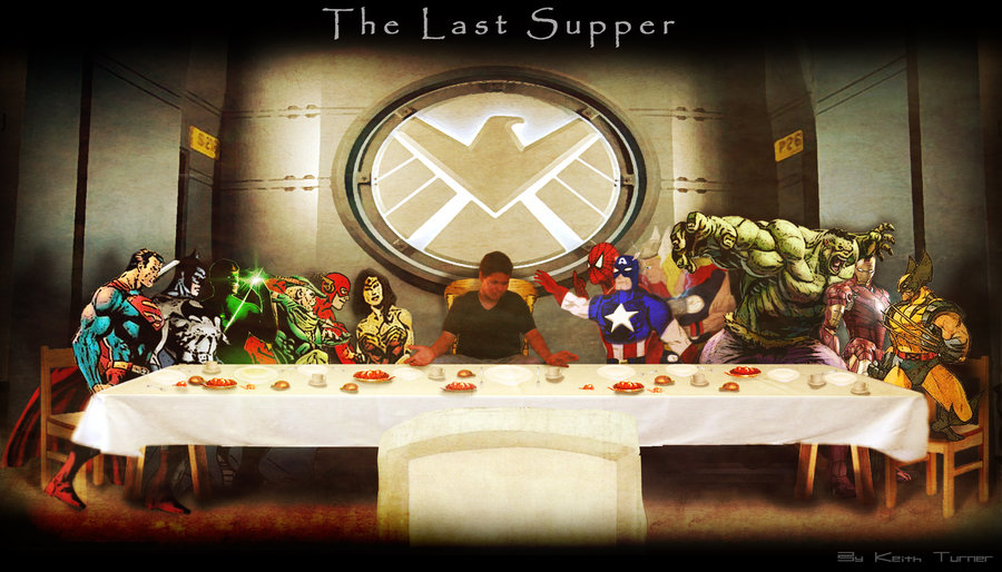 last supper parody wallpaper