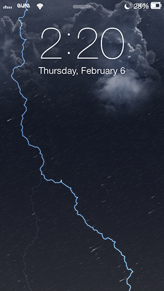 Weatherboard Ios Theme For Weather Based Animated Wallpaper