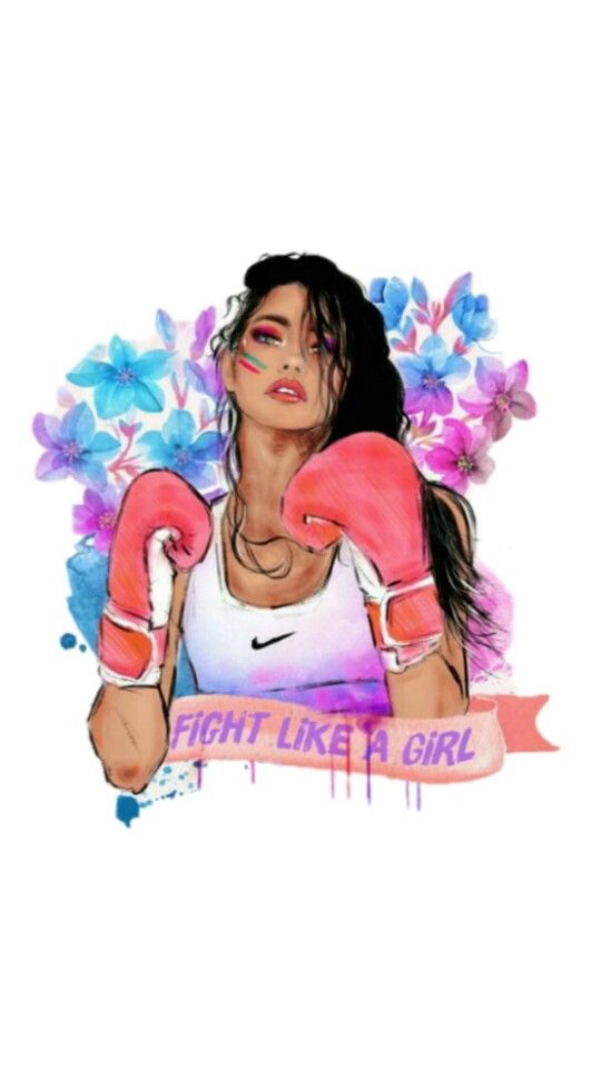 Fight Like A Girl Girls Be